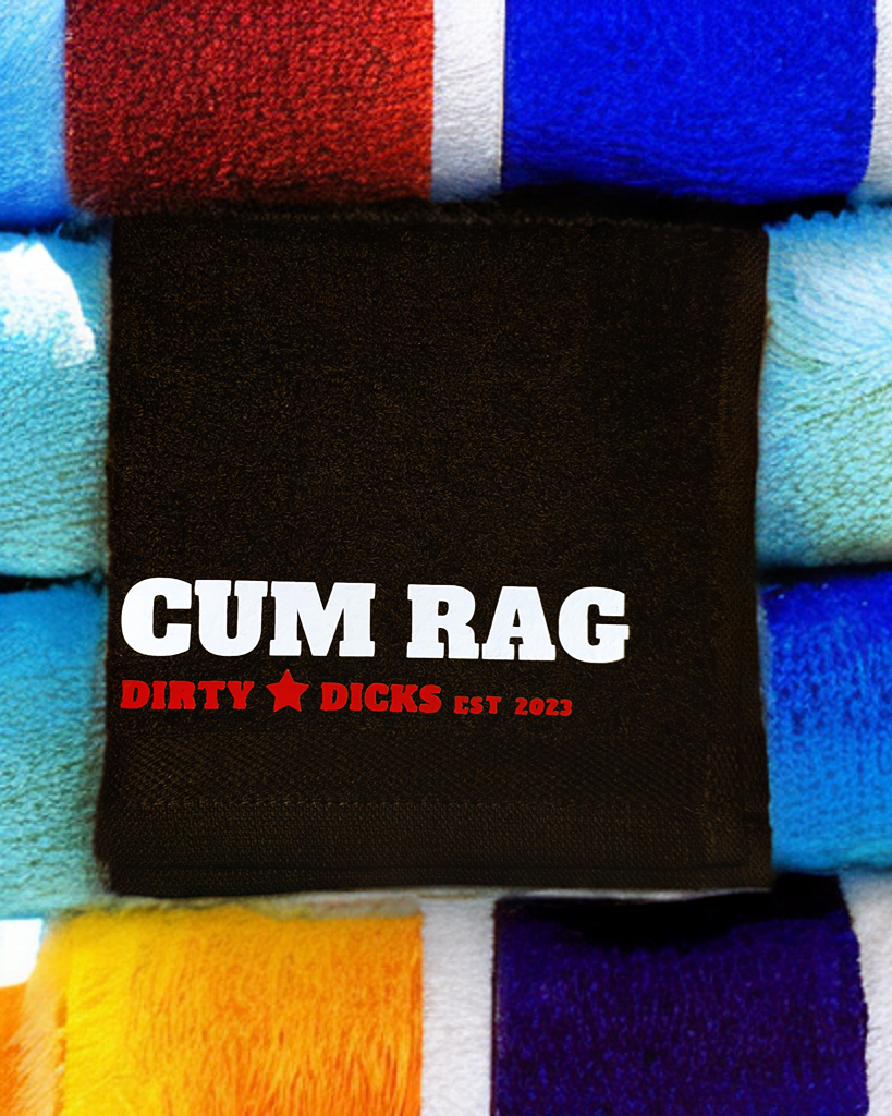 Single Dirty Dicks Cum Rag