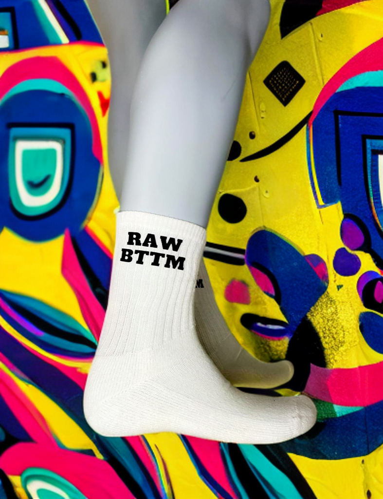 Raw Bttm Ankle Socks