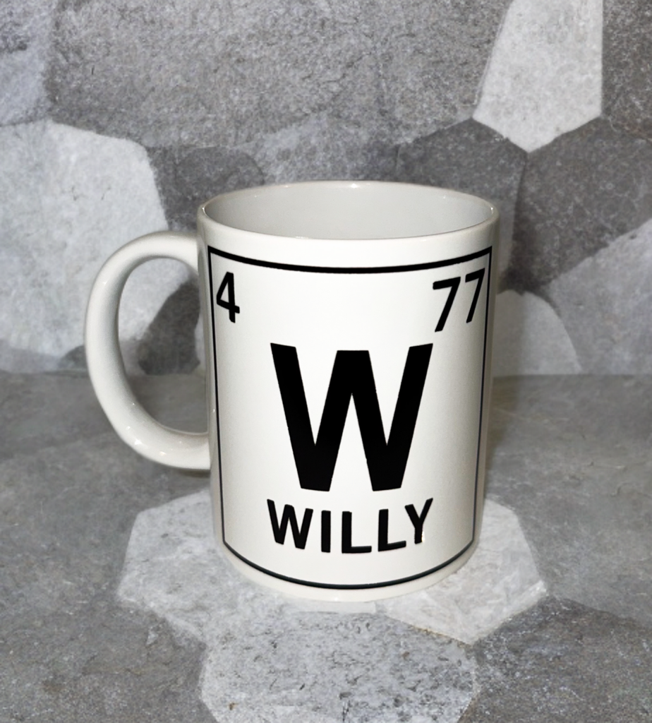 Periodic Table Willy Mug