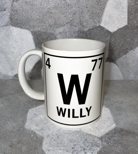 Periodic Table Willy Mug