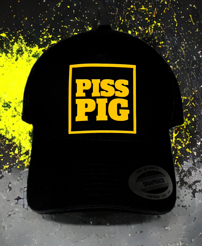 Piss Pig 3D Effect Trucker Cap