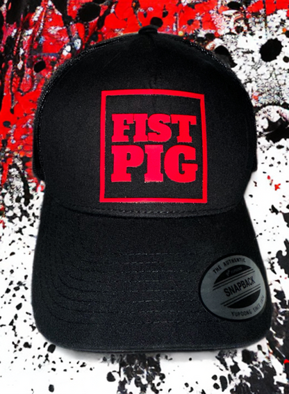 Fist Pig 3D Effect Trucker Cap